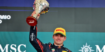 Max Verstappen went from the pit lane to the podium at Interlagos