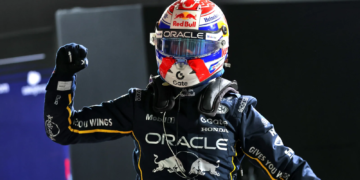 Max Verstappen took victory in the F1 Las Vegas GP