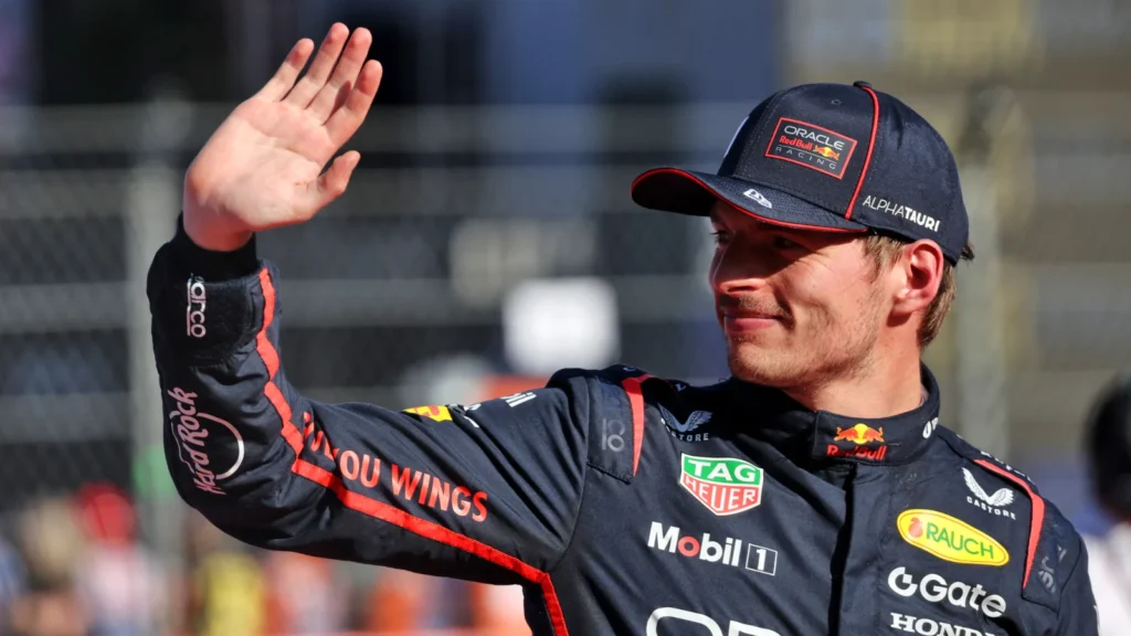 Max Verstappen is chasing a fifth consecutive title