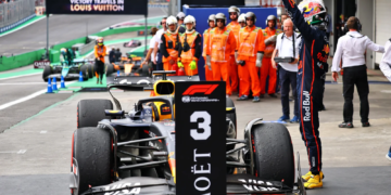 Max Verstappen went from the pit lane to third in the Brazil GP
