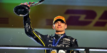 Max Verstappen controlled proceedings in Las Vegas