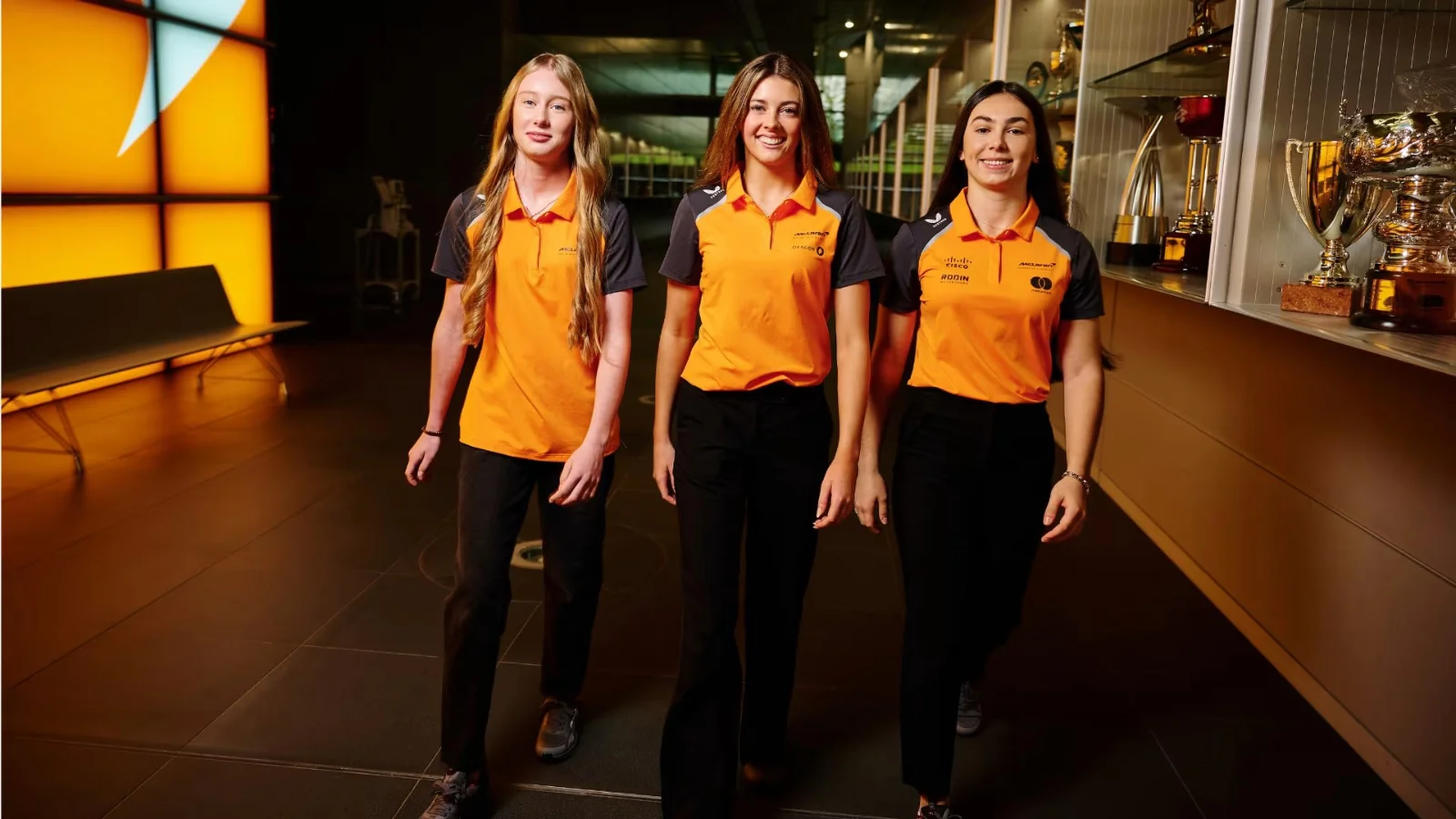 Ella Stevens and Ella Hakkinen, daughter of F1 legend Mika, will join Ella Lloyd in the McLaren Driver Development Programme