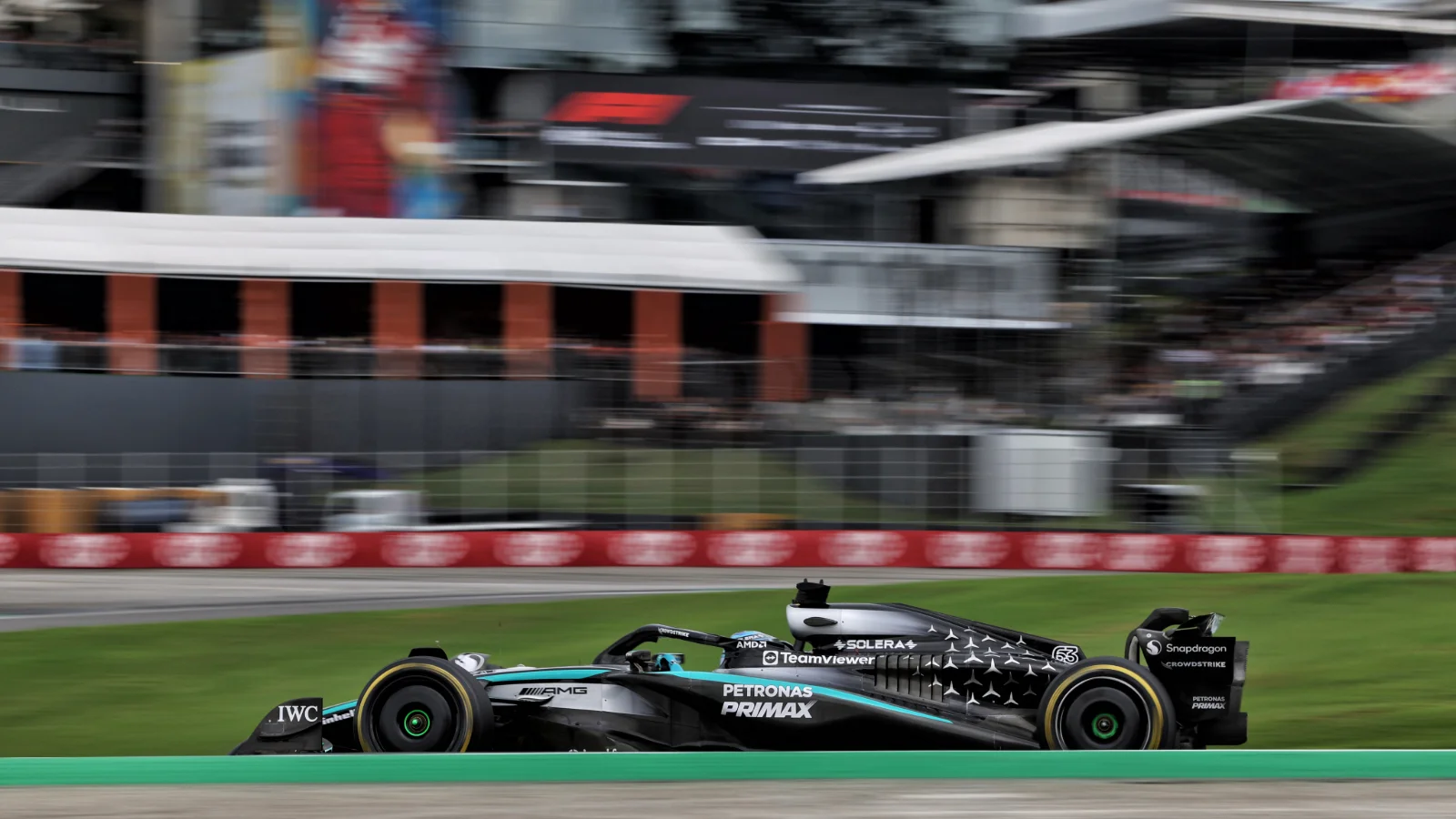 Mercedes is currently leading the race for second in the F1 Constructors' Championship