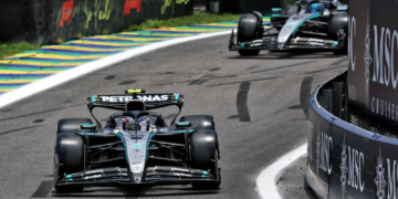 Mercedes scored a double-points finish at the Brazil GP
