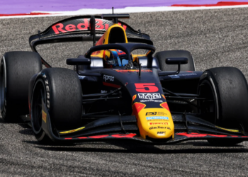 Ollie Goethe took pole position for F2 in Qatar