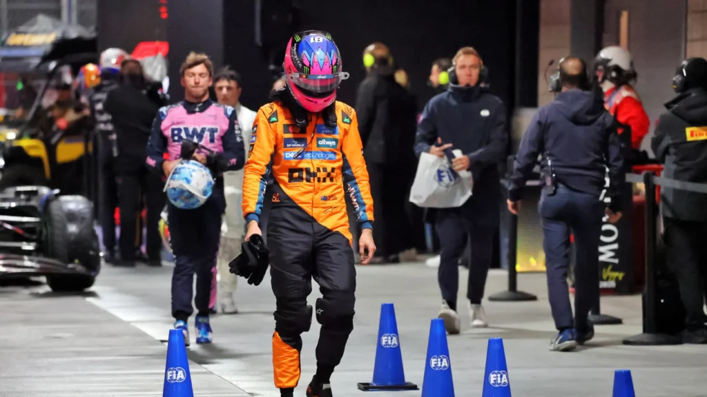 Oscar Piastri rued a yellow flag hampering his qualifying in Las Vegas