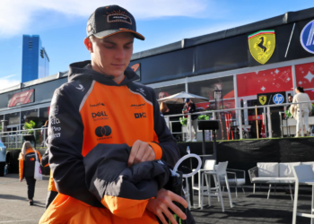 Oscar Piastri was grilled on a post he reposted on social media