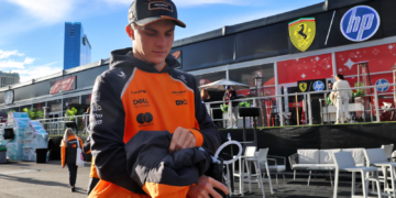 Oscar Piastri was grilled on a post he reposted on social media