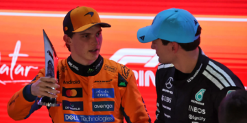 Oscar Piastri took victory in the Sprint Race for the F1 Qatar GP