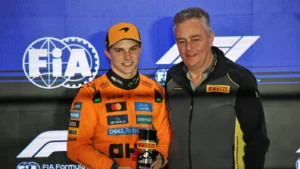 Oscar Piastri took pole position for the Sprint Race in Qatar