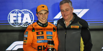 Oscar Piastri took pole position for the Sprint Race in Qatar