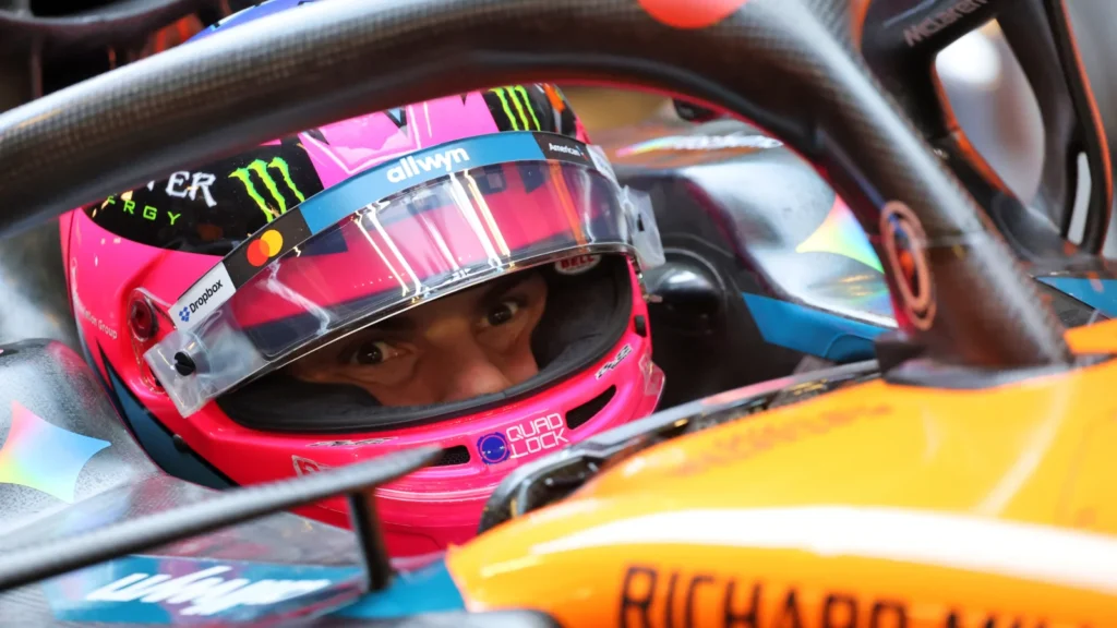 Oscar Piastri was positive of McLaren progress despite 14th in FP2 for the Las Vegas GP