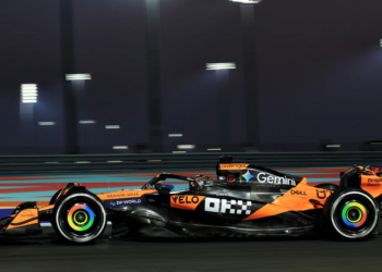 Oscar Piastri topped the times in first practice in Qatar