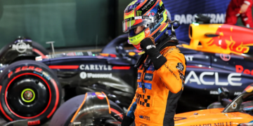 Oscar Piastri took pole position for the F1 Qatar GP