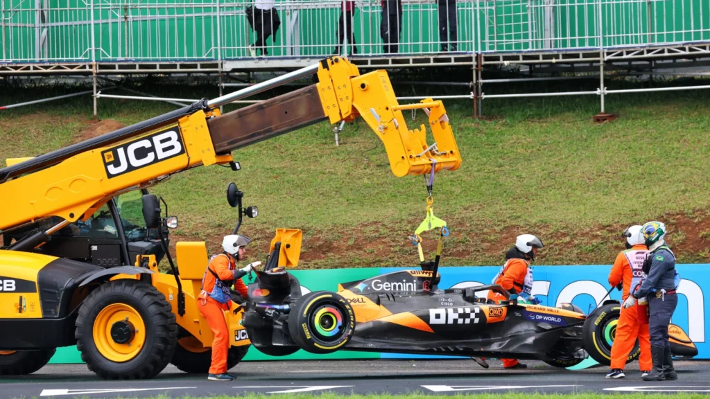 Oscar Piastri's wrecked McLaren may have further consequences for the Australian ahead of qualifying