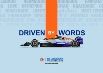 Williams has launched its one-off livery with Gulf for the F1 Sao Paulo GP