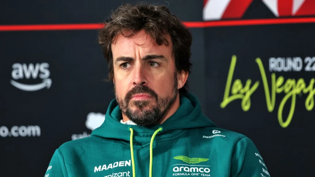 Fernando Alonso critised the track conditions at the Las Vegas GP