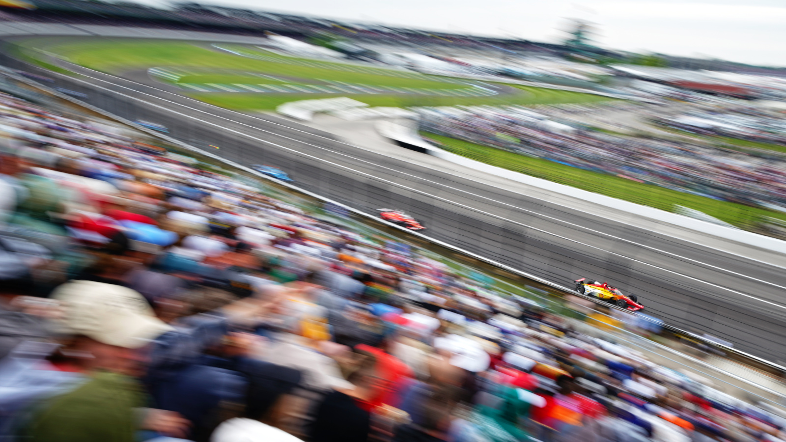 Fans fill the stands for the Indianapolis 500, the biggest event on the IndyCar calendar. Photo: Kevin Dejewski