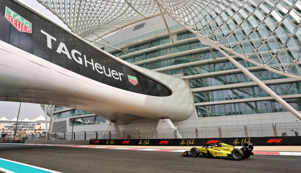 Staněk Formula 2 bitter sweet pole position at the Abu Dhabi Grand Prix