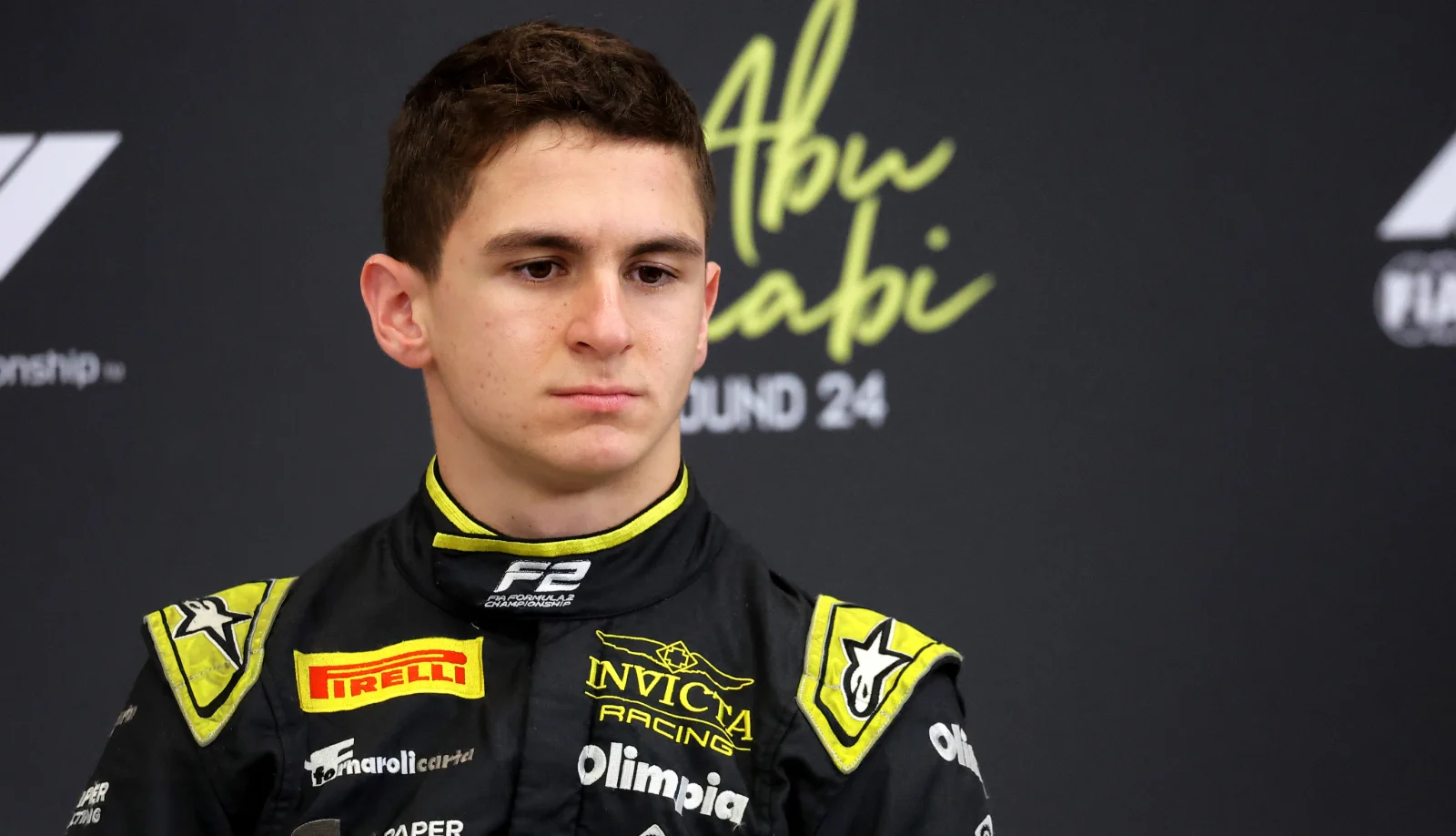Leonardo Fornaroli F2 champion will start from third in Abu Dhabi