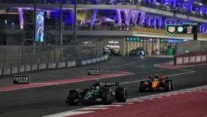 Kimi Antonelli lost a place to Lando Norris late on in the Qatar GP