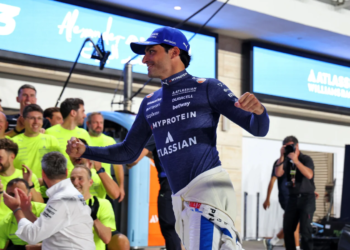 Carlos Sainz scored two podiums in his debut year at Williams