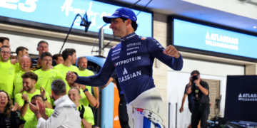 Carlos Sainz scored two podiums in his debut year at Williams