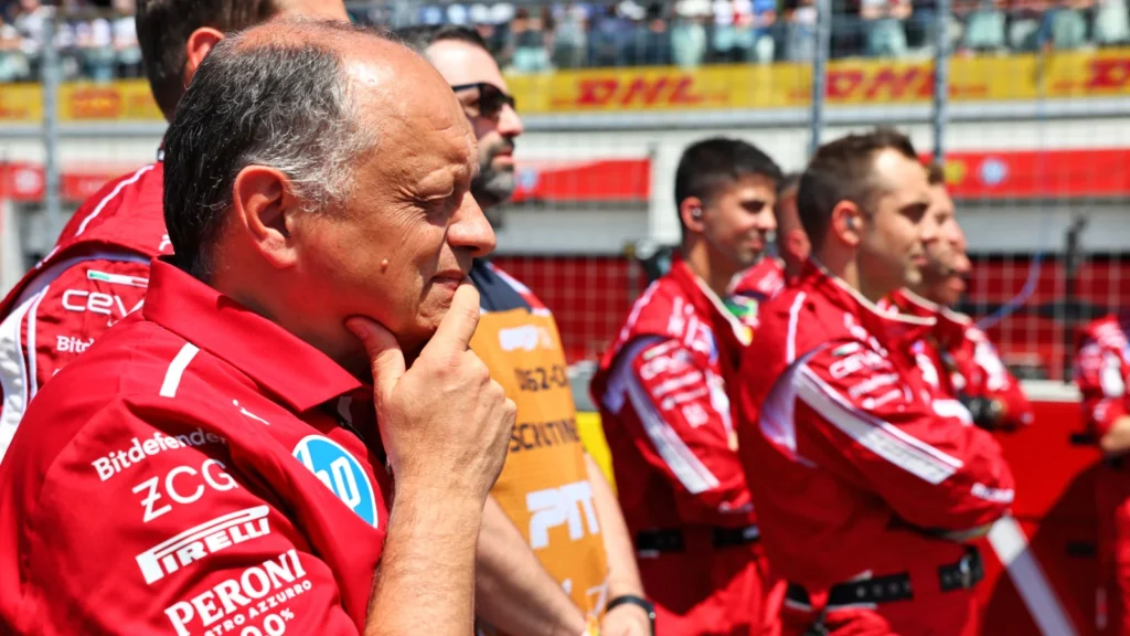 Ferrari boss Fred Vasseur oversaw a difficult 2025 campaign