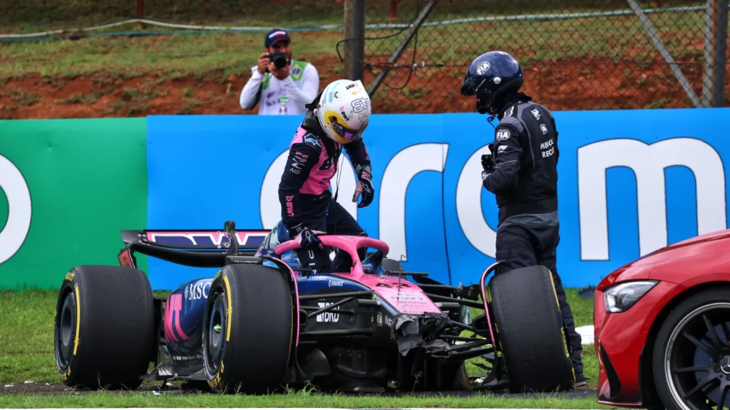 Franco Colapinto once again endured a crash heavy season in 2025