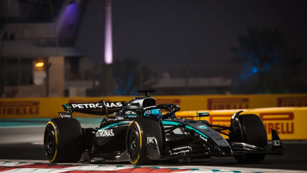 George Russell has enjoyed a competitive first season as de-facto team leader at Mercedes