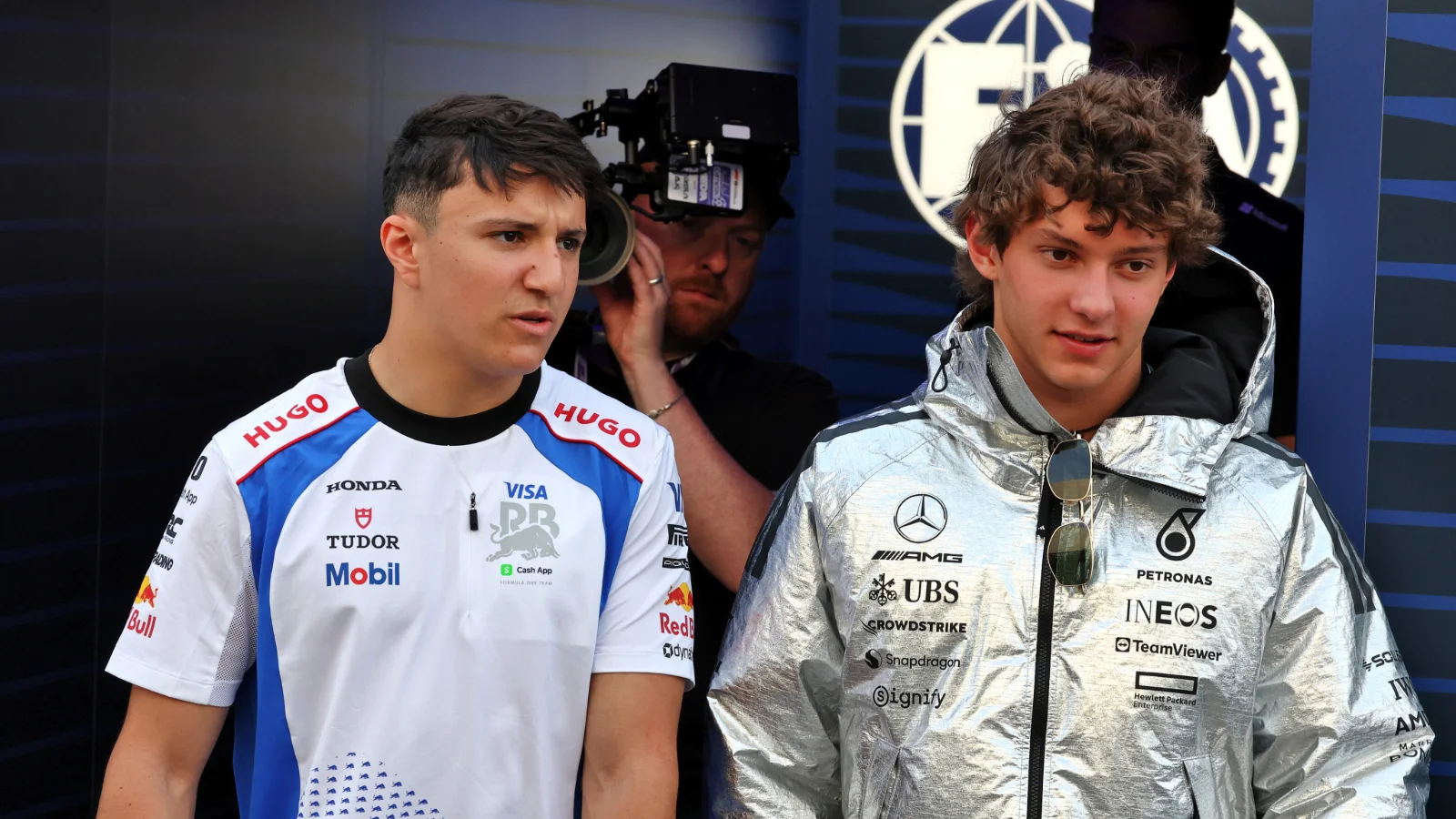 Isack Hadjar has condemned the online abuse Kimi Antonelli endured