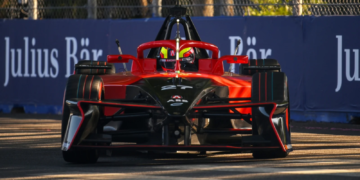 Jake Dennis took a dramatic victory in the Formula E Sao Paulo E-Prix