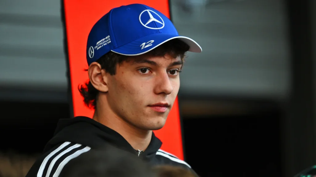 Kimi Antonelli endured a turbulent debut F1 season at Mercedes