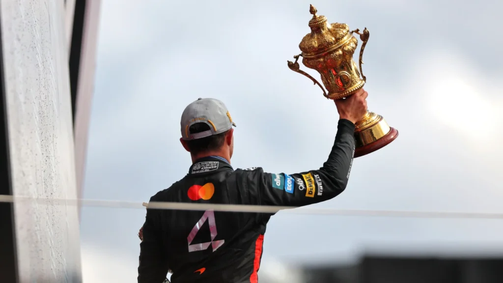 Lando Norris enjoyed a run of competitive form mid-season