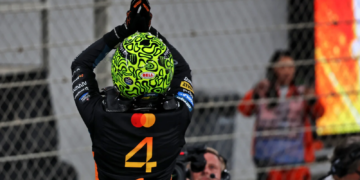 Lando Norris will switch from #4 to #1 in 2026