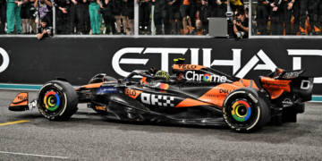 Lando Norris controlled the Abu Dhabi weekend in 2024