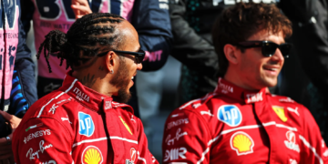 Lewis Hamilton isn't worried by his gap to Charles Leclerc in 2025