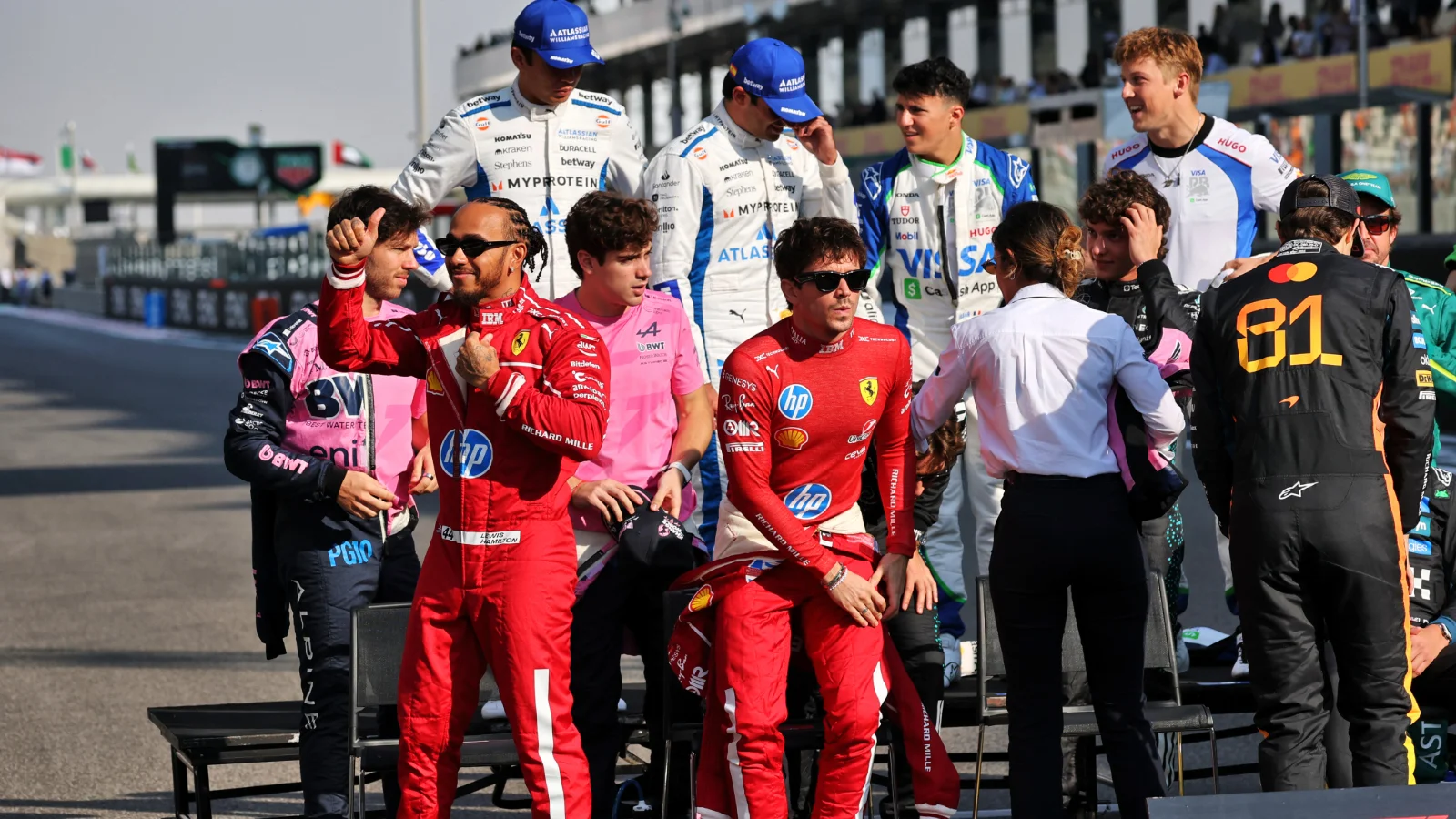 Lewis Hamilton was omitted from the team bosses top 10 in 2025