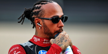 Lewis Hamilton has shown defiance in his perceived attitude towards F1 after his nightmarish first season with Ferrari driver