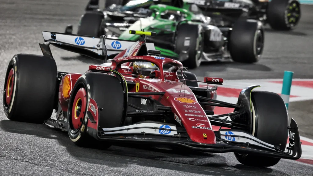 Lewis Hamilton was racey in the F1 Abu Dhabi GP, finishing eighth despite another Q1 qualifying exit