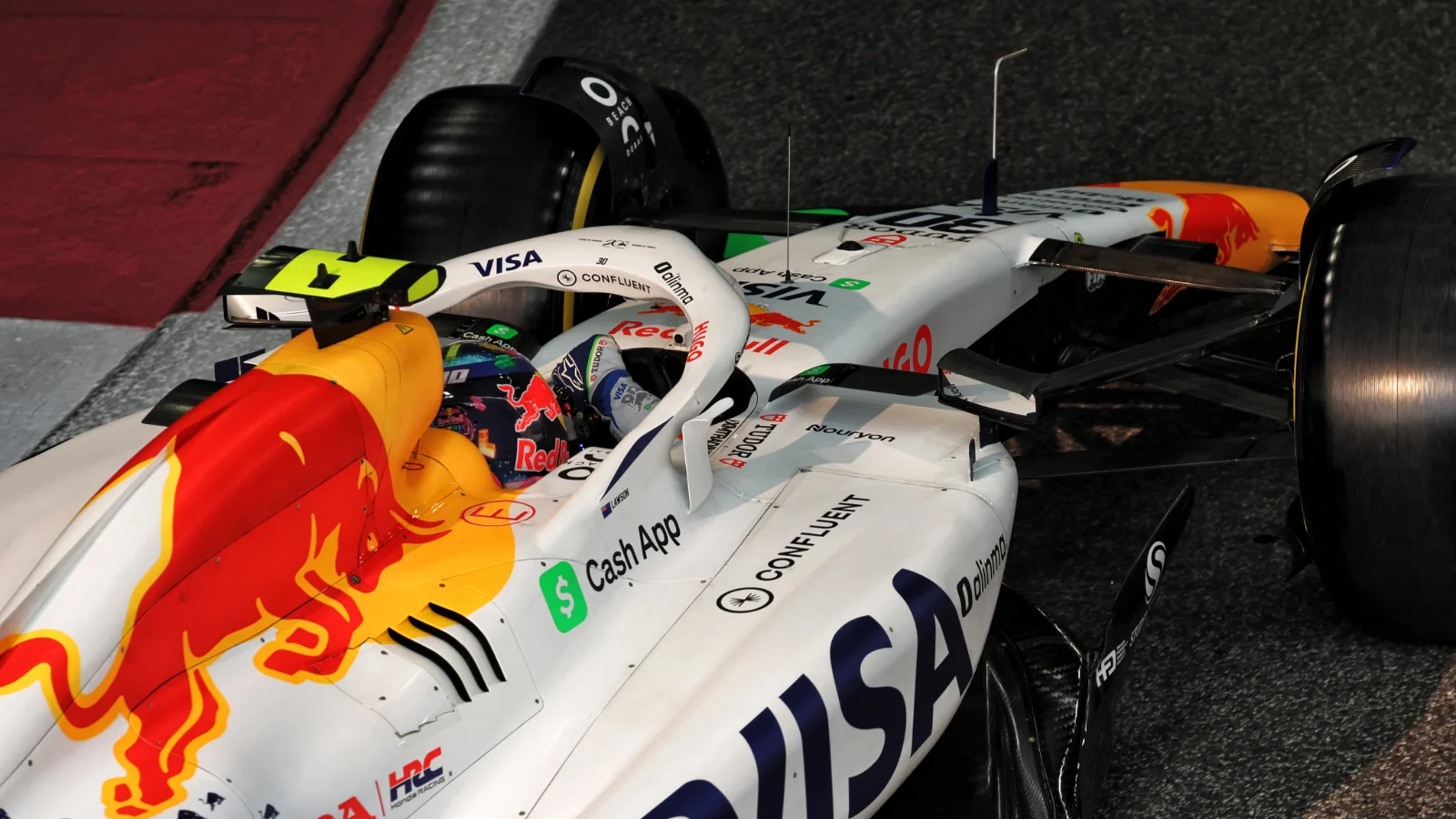 Liam Lawson credited his 2025 turnaround to a revised front suspension