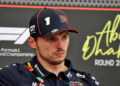 Max Verstappen was unhappy with one question in particular post-race in Abu Dhabi