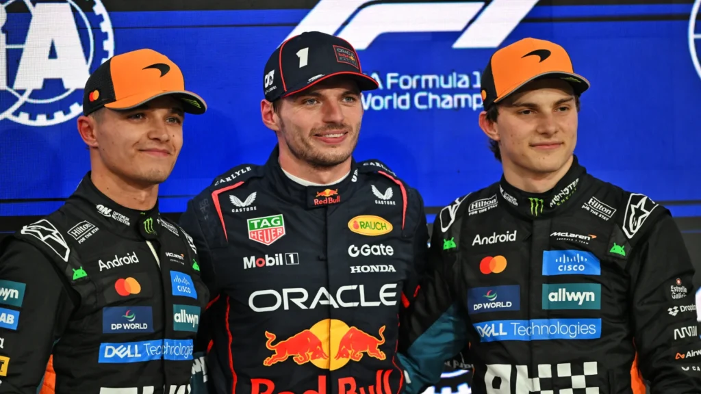 There are three contenders to win the title in Abu Dhabi