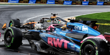 Relations between McLaren and Alpine may be at a low after Zak Brown's comments