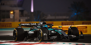 Mercedes ended the ground-effect era with two wins and second in the Constructors' Championship