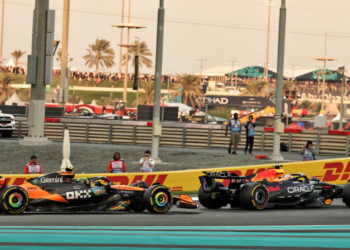Red Bull did not back up the McLarens in the Abu Dhabi GP, letting Max Verstappen control from the front