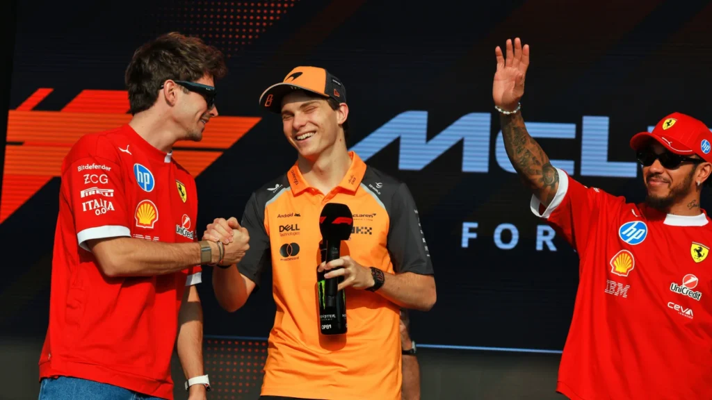 Formula 1's Charles Leclerc and Oscar Piastri were close behind im 2025's F1 highest paid drivers 