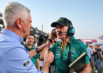 Adrian Newey is overseeing work on Aston Martin's 2026 car, which Honda will supply engines to