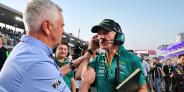 Adrian Newey is overseeing work on Aston Martin's 2026 car, which Honda will supply engines to