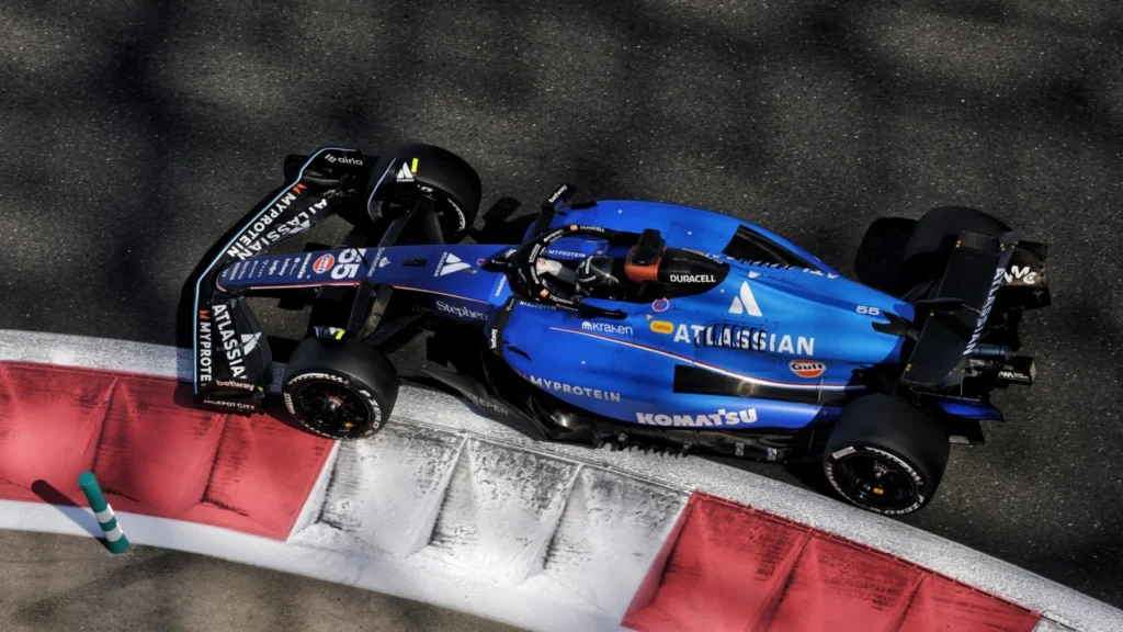 Carlos Sainz acknowledges the progress Williams made throughout the season